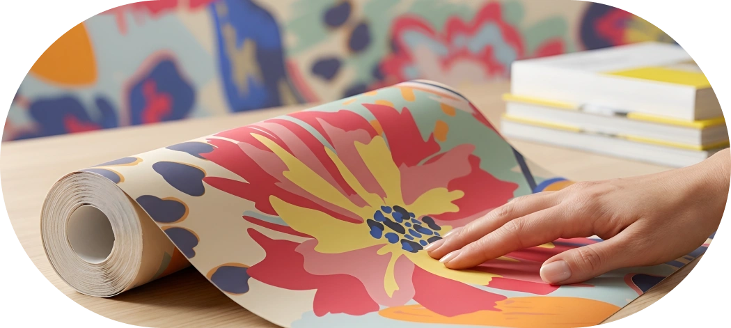 Roll Wallpaper floral